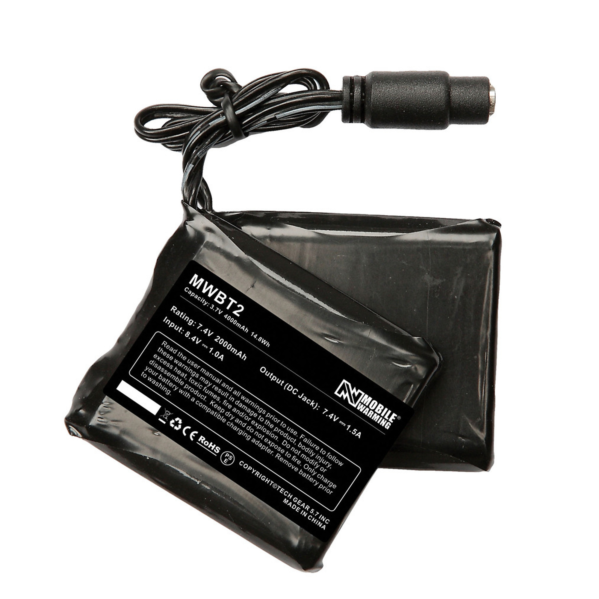 Fieldsheer, 7.4v Powersheer Glove 2in. 1 Battery (1 each), Volts 7.2 Model# MWBT2